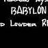 Furkan Soysal Babylon Red Lowder Remix