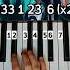Mingle Game Song Round And Round Squid Game ON PIANO Shorts Squidgame Squidgame2
