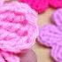How To Crochet A Flower Woolen Flower Hand Embroidery DIY Yarn Studio