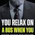 YOU RELAX ON A BUS WHEN YOU DON T KNOW THE DRIVER Jordan Motivation Advice Inspiraton Motivation