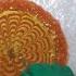 574 FALL ORANGE GOLD 8 RESIN TRAY Holographic On Bottom Using CCDIY W Sandra Lett 110520
