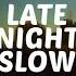 Felix Jaehn Cool Ft Marc E Bassy Gucci Mane Slowed Down