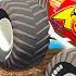 How Far Can Lightning McQueen Bigfoot Go On A Log Bridge GTA 5 Experiments