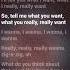 Wannabe Sped Up Version Lyrics Lyrics Spedup Edit