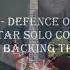 Sabaton Defence Of Moscow Guitar Solo Cover Backing Track