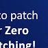 Google Hangout How And Why To Patch Postgres Near Zero Downtime Patching