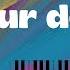 Pour De Vrai Vianney Karaoke Piano
