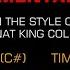 Nat King Cole For Sentimental Reasons Karaoke EZ Sing