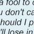 Ray Charles I M A Fool To Care Lyrics