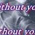 Without You Warlock English LYRICS