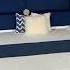 Royal Blue Versace Design King Size Boxed Bed Exclusively Available At Furniture Castle In Store