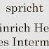 Heinrich Heine Lyrisches Intermezzo 23 Warum Sind Denn Die Rosen So Blass