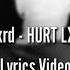 Scarlxrd HURT LXCKER LYRICS VIDEO