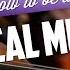 How To Be A Classical Musician