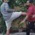Demonstration Of Kick Catch And Elbow Strikes Of Elephant From Kalaripayattu Muaythai Muayboran
