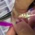 Neon Mauve PolyGel Ballerina Nail