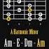 A Harmonic Minor Backing Track Pop Rock 73 Bpm Backingtrack Pop Rock