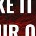 Stereophonics Make It On Your Own Lyrics