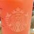 Starbucks Fuzzy Peach Refresher