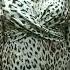 Party Dress Evening Gown Tiger Print Dress Leopard Print Tie Knot Dress Beatifull Dress