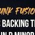 Funk Fusion Bass Backing Track In D Minor