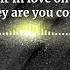 Måneskin HONEY ARE U COMING Lyric Video
