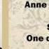 Anne Sofie Von Otter One Day My Thought
