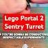 Attempting A PERFECT Lego Portal 2 Sentry Turret Lego Portal2 Portal