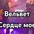 Вельвет Сердце мое СПб клуб Action 13 04 2025