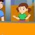 Wheels On The Bus Go Round And Round Kindergarten Nursery Rhymes For Kids Kids Tv Cartoons