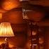 Relaxing Instrumental Music Cozy Cabin Fireplace Snow Falling