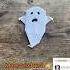 EASY ORIGAMI GHOST HALLOWEEN TUTORIAL TRICK OR TREAT HALLOWEEN NIGHT ORIGAMI ART DIY PAPER GHOST