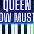 Queen The Show Must Go On Synth Intro Piano Tutorial