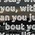 There S Nobody Else Lyrics Chris Later And Dany Yeager