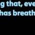 Let Everything That Has Breath With Lyrics