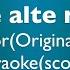 Als Die Alte Mutter A Dvořák D Major Original High Piano Accompaniment Karaoke Score