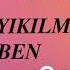 Müslüm Gürses Yıkılmışım Ben Cover