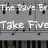 Paul Desmond The Dave Brubeck Quartet Take Five Arranged For Solo Piano Sheet Music