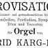 Karg Elert Choral Improvisationen Op 65 II Passionszeit Score Video
