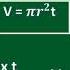 HOW TO CALCULATE CYLINDER VOLUME Part 1
