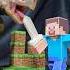 Minecraft ASMR Mukbang Eating White Sword Turtle Tortoise