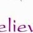 Believer REMASTERED AUDIO 2013 ESTHERO FEAT BRANDY