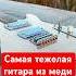 Самая тяжелая гитара из меди