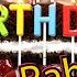 Happy Birthday Rahshona Happybirthday