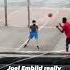 The Time When Joel Embiid Played Pickup And Windmill Dunked On A Random Guy At The Park