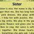 Story Sister English Englishspeaking Like Learnenglish Live