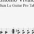 Antonio Vivaldi The Four Seasons Full Winter L Inverno RV 297 Guitar Tutorial TAB