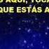 Siento La Uncion Benjamin Rivera Karaoke