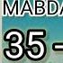 MABDAUL QIROAT 2 Kitob 35 Dars