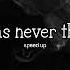 I Was Never There Speed Up Reverb